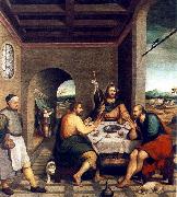 BASSANO, Jacopo Supper at Emmaus sf France oil painting reproduction
